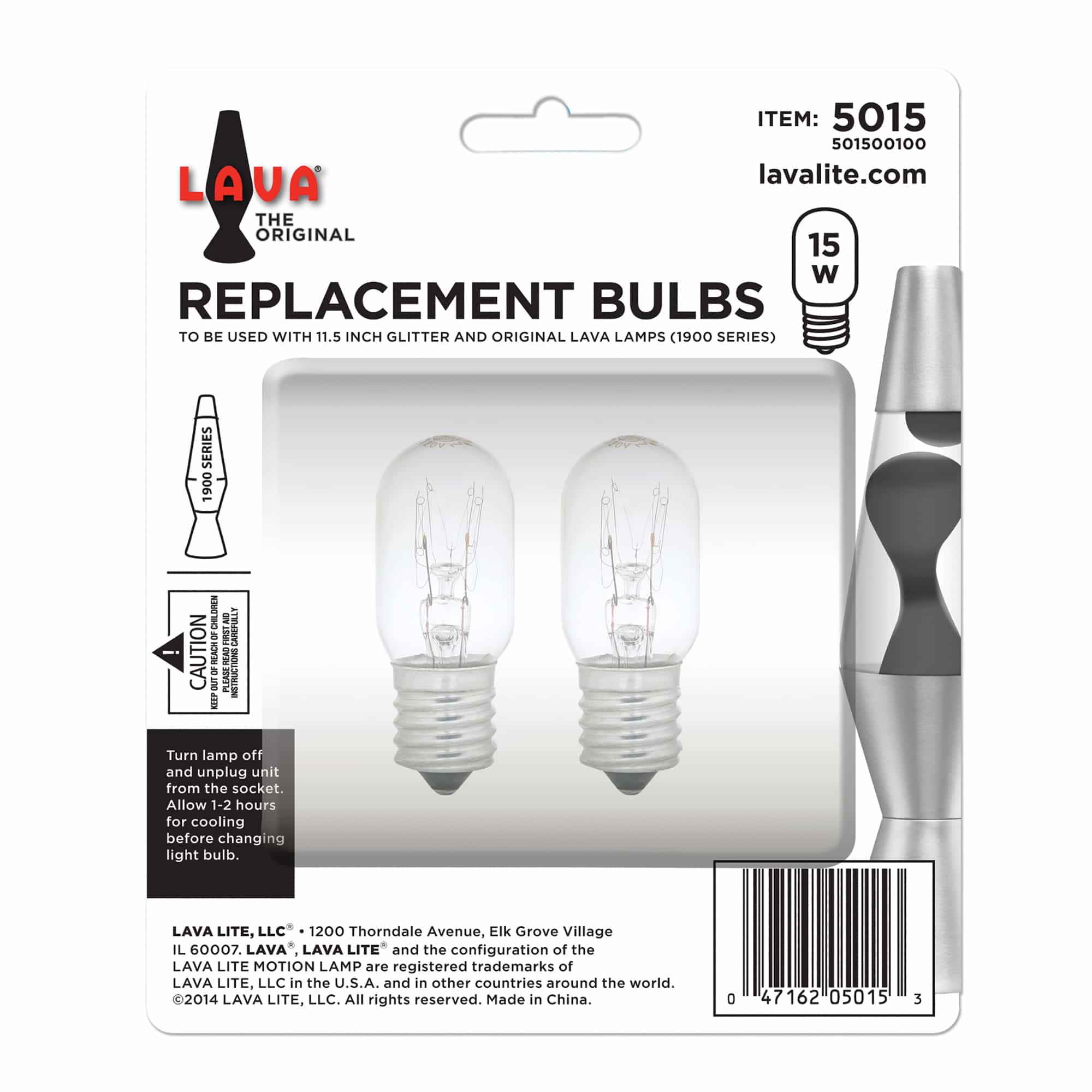 15W LAVA Lamp Light Bulb
