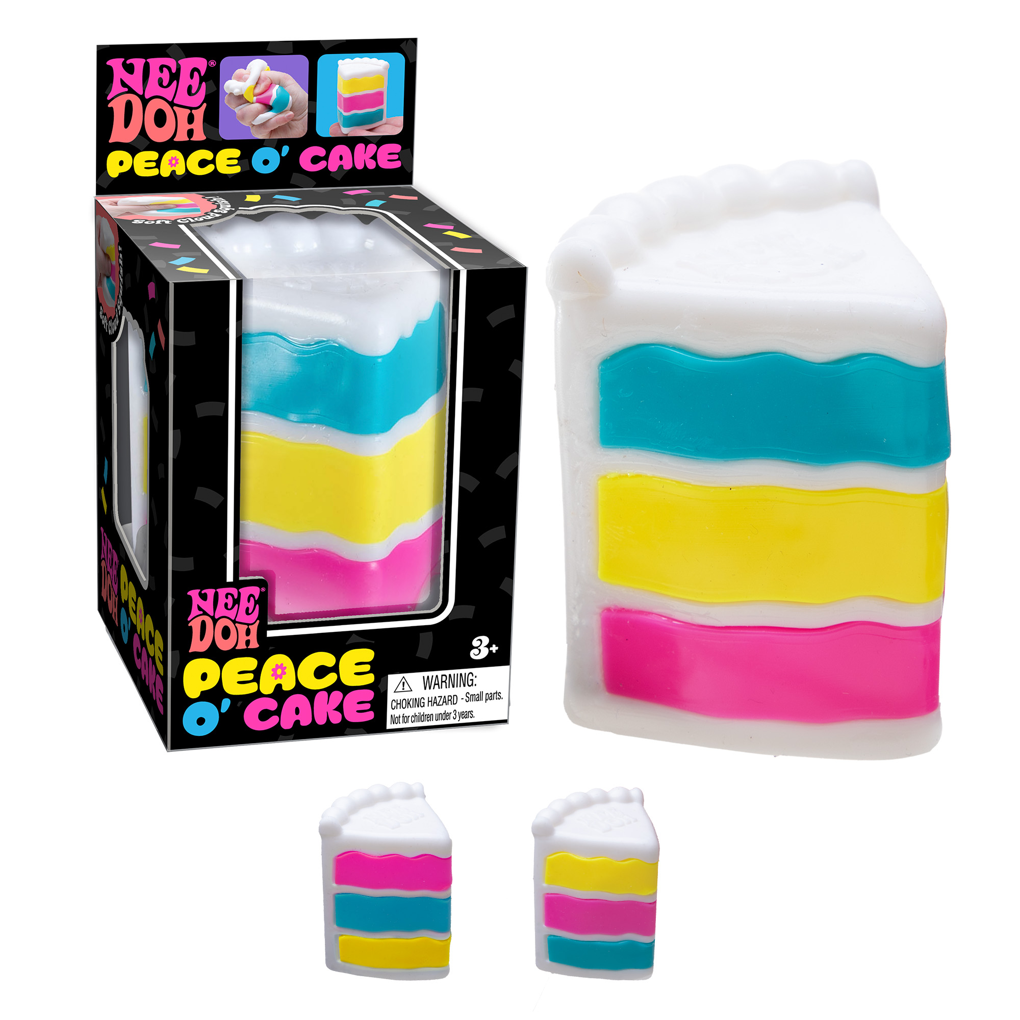 NeeDoh? Peace o?? Cake