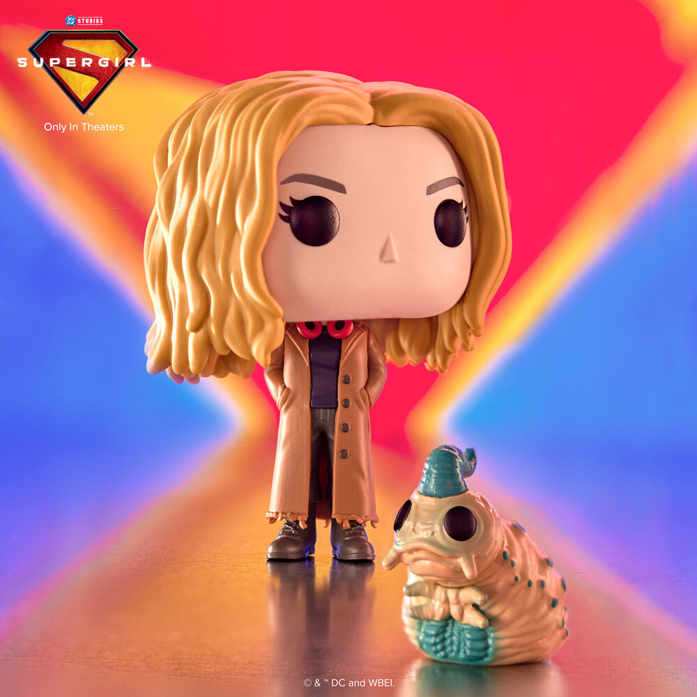 Pop! Kara Zor-El with Cedric