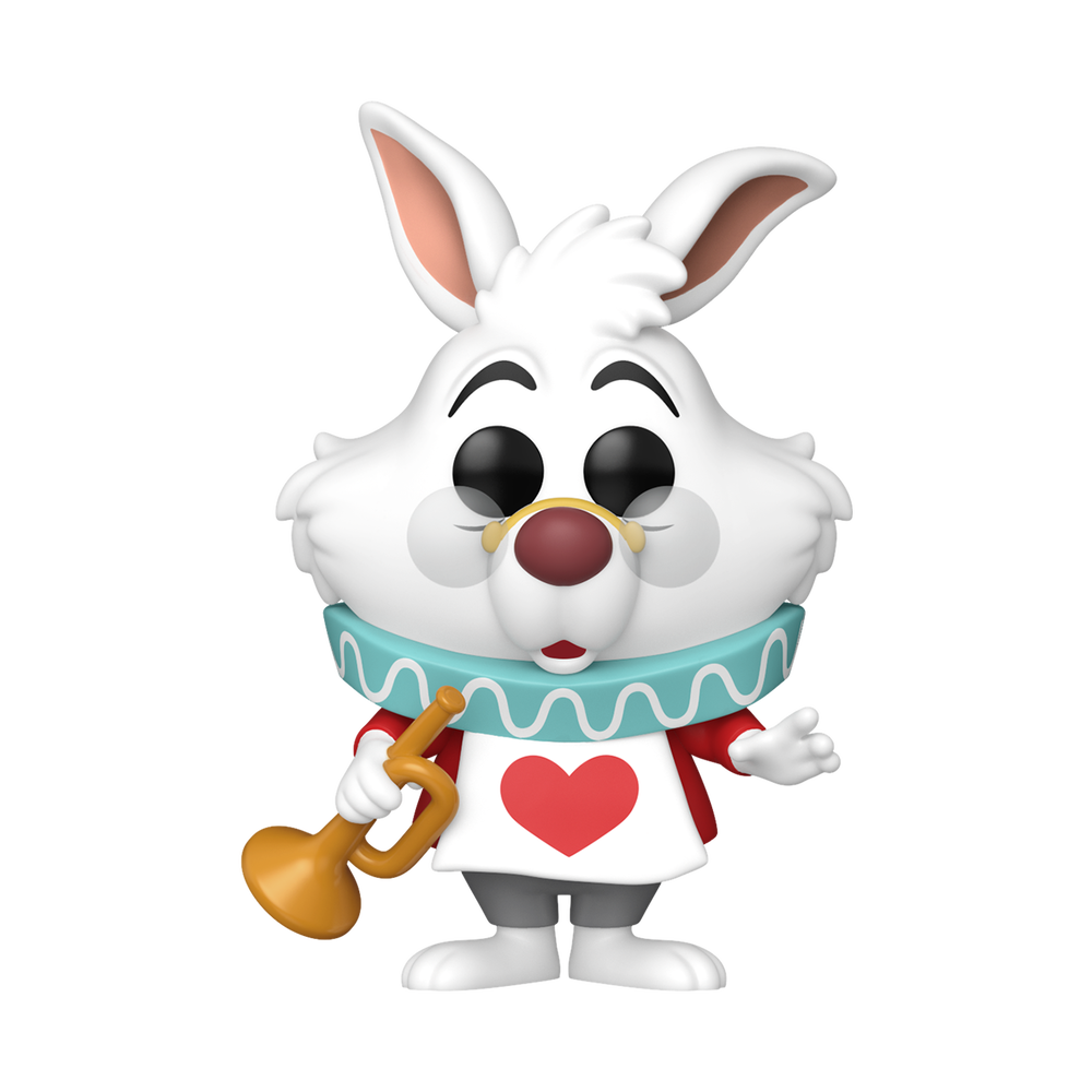 Pop! White Rabbit with Horn